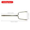 DIY Ceramic Clay Sculpture 1Pc Precision U Shape Stainless Steel Pottery Cutting Tool Adjustable Wire Clay Cutter Craft Supplies