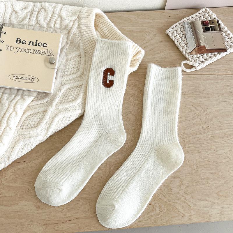 Женские толстые шерстяные носки Maillard - Теплые, морозостойкие, мягкие до середины икры для осени/зимы