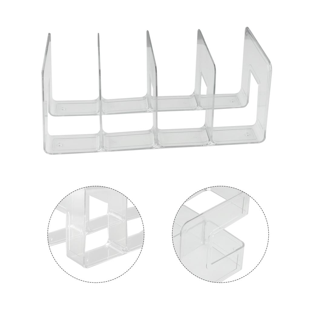 Premium Organizer Clear Acrylic Handbag Storage Rack Women Stackable Design