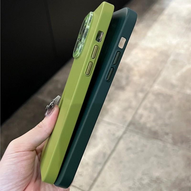 Matte Hard Plastic Thin Phone Case for Apple iPhone 15 14 13 12 11 Pro Max Glass Camera Protection Shockproof Cover Capa