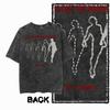 G Back Print Acid Washed Vintage  Cotton COOL Printed Unisexs Tshirt   Streetwear Big Size Cool Oneck Unisexs Tee Tshirt