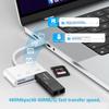 3 in 1 USB/Type C Multifunction Card Reader OTG SD TF Cards USB Memory Cards Reader Converter for MacBook Laptop Samsung