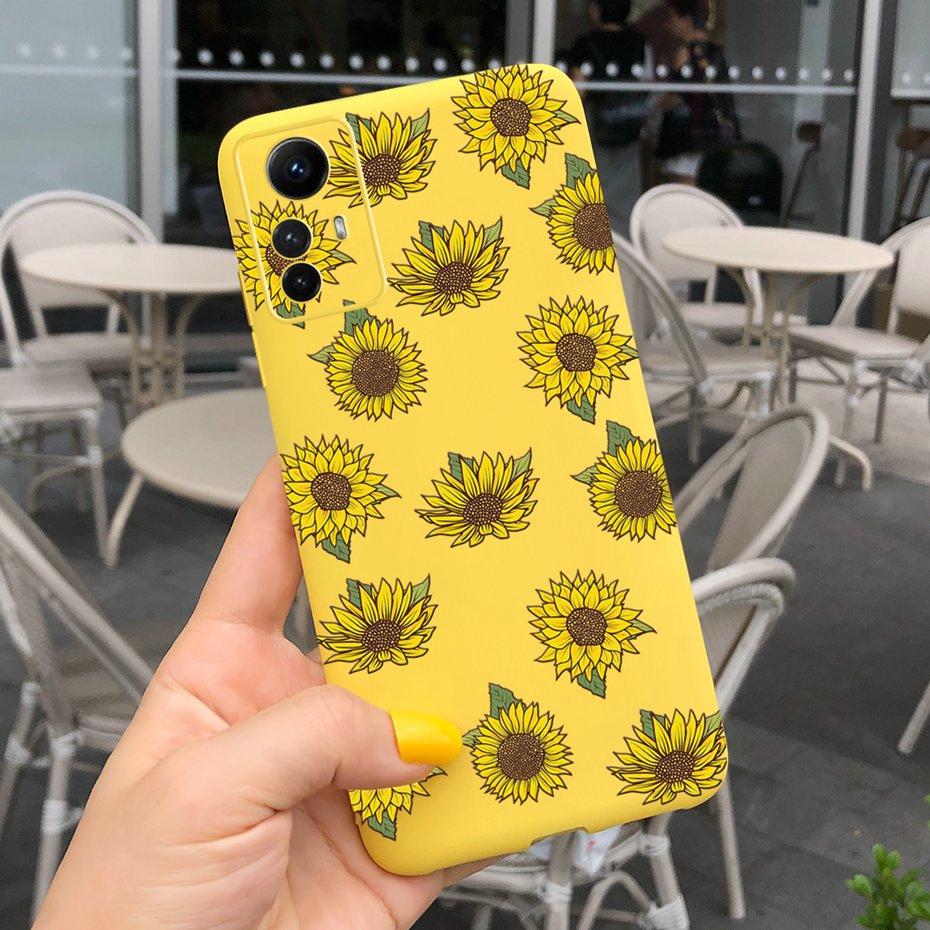 Чехол для телефона Xiaomi Redmi Note 12S 2023 Милый рисунок Гелевый Силиконовый Мягкая задняя крышка Для Redmi Note12s 4G