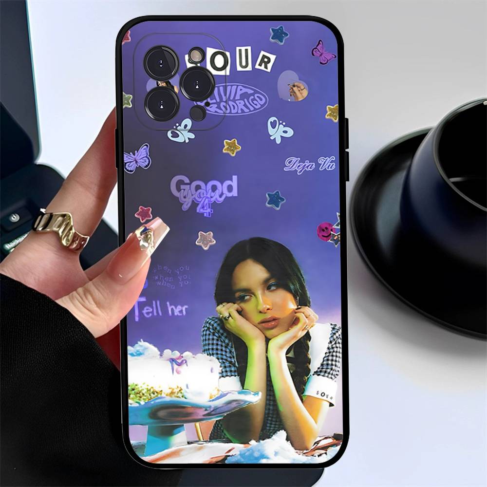 Чехол для телефона Singer O-Olivia GUTS R-RodrigoS For Iphone 17 16 15 11 13 14 Pro Max Plus 12 Mini Черный