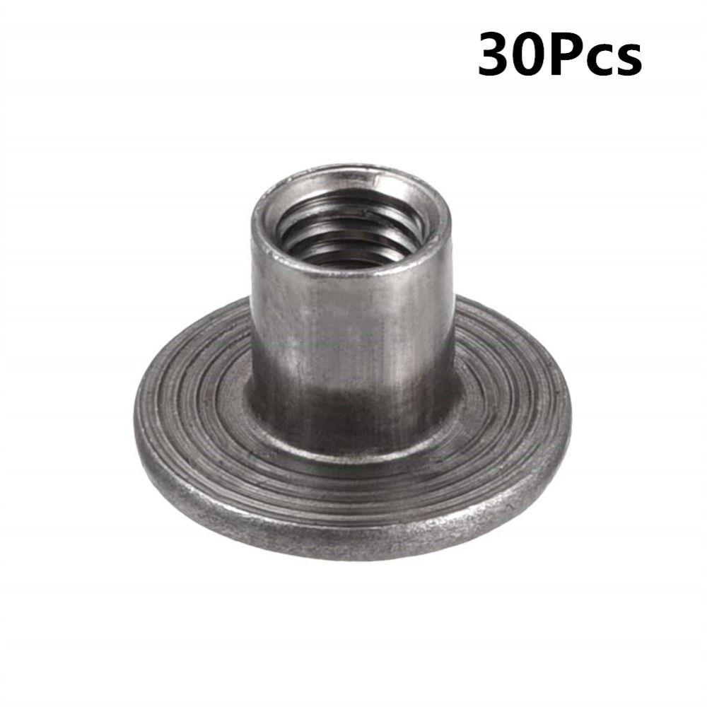 30 шт. M4 M5 M6 M8 M10 Т-образная гайка Фитинг Крепеж Аппаратные гайки Внутренняя резьба