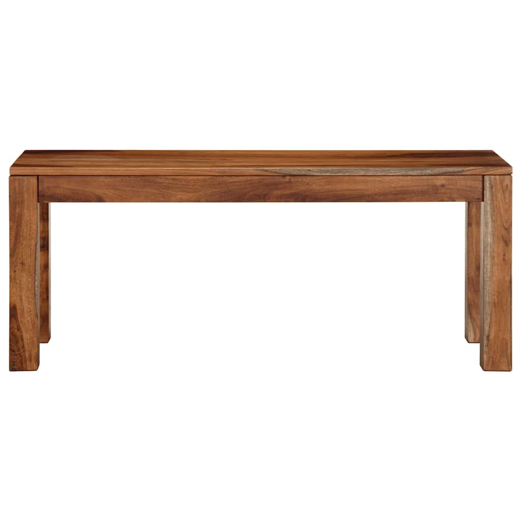 Vidaxl Ławka, 110 Cm, Lite Drewno Akacjowe