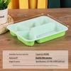 green-white 5-compartment round