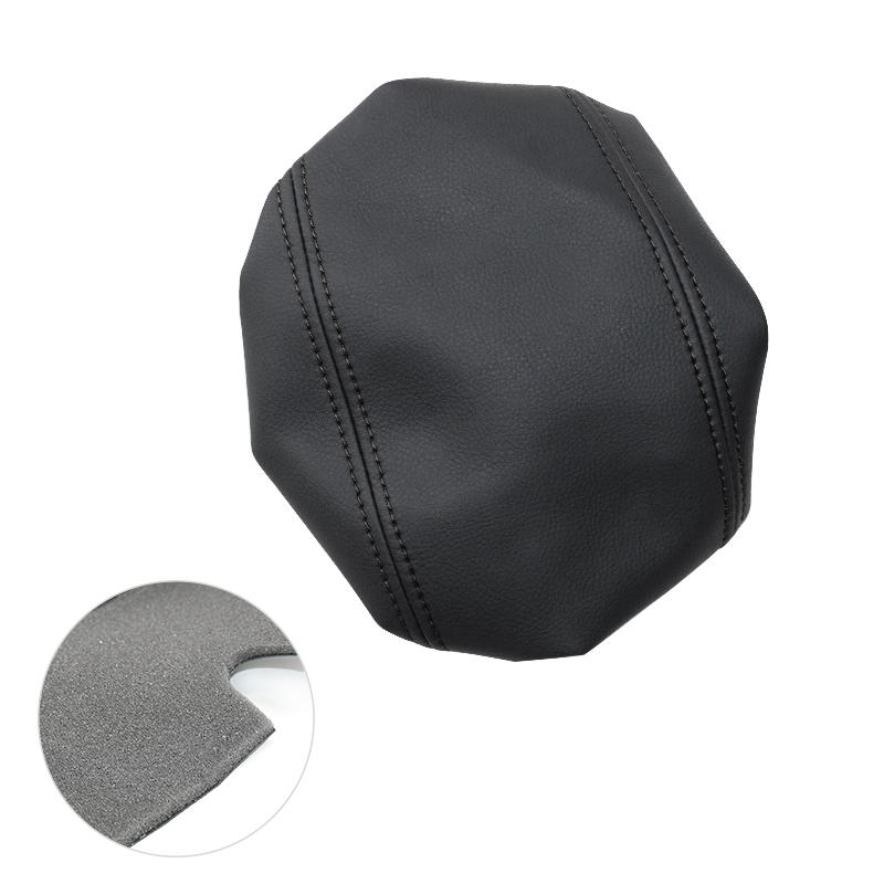 Для Toyota Prado 2002 2003 2004 2005 2006 2007 Стайлинг автомобиля Центральная консоль Подлокотник Панель Крышка из искусственной кожи с ж/