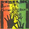 12-дюймовая пластинка REBEL MC ПРЕДСТАВЛЯЕТ LITTLE T - Rich Ah Getting Richer BLRT70 Big Life 1992 UK Танцевальная и Электронная Б/У