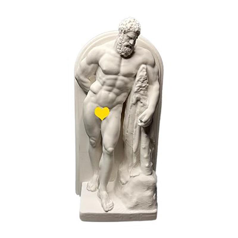 Hercules Gypsum Statue, Sculpture Crafts, Home Decoration, Ornaments, Art Sketch, Teaching Aids, Gifts