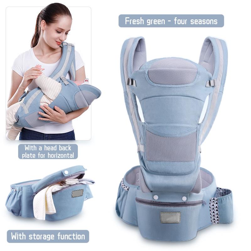 Рюкзак-кенгуру для новорожденных, безопасный, дышащий, эргономичный, регулируемый, слинг-рюкзак, PouchA