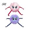 Cat Exercise Toy Interactive Plush Ball Smart Automatic Rolling Cartoon Indoor Cats Boredom Relief Self-Rolling Teaser Pet