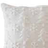 Чехлы для подушек с изображением рождественской елки и снежинок, мягкая плюшевая наволочка (белый)