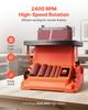 Oscillating Belt and Spindle Sander, 2000RPM Benchtop Spindle Sander with 16mm Stroke, 5 Sleeves (12.7-50.8 mm) & 610 x 98 mm Sanding Belt for