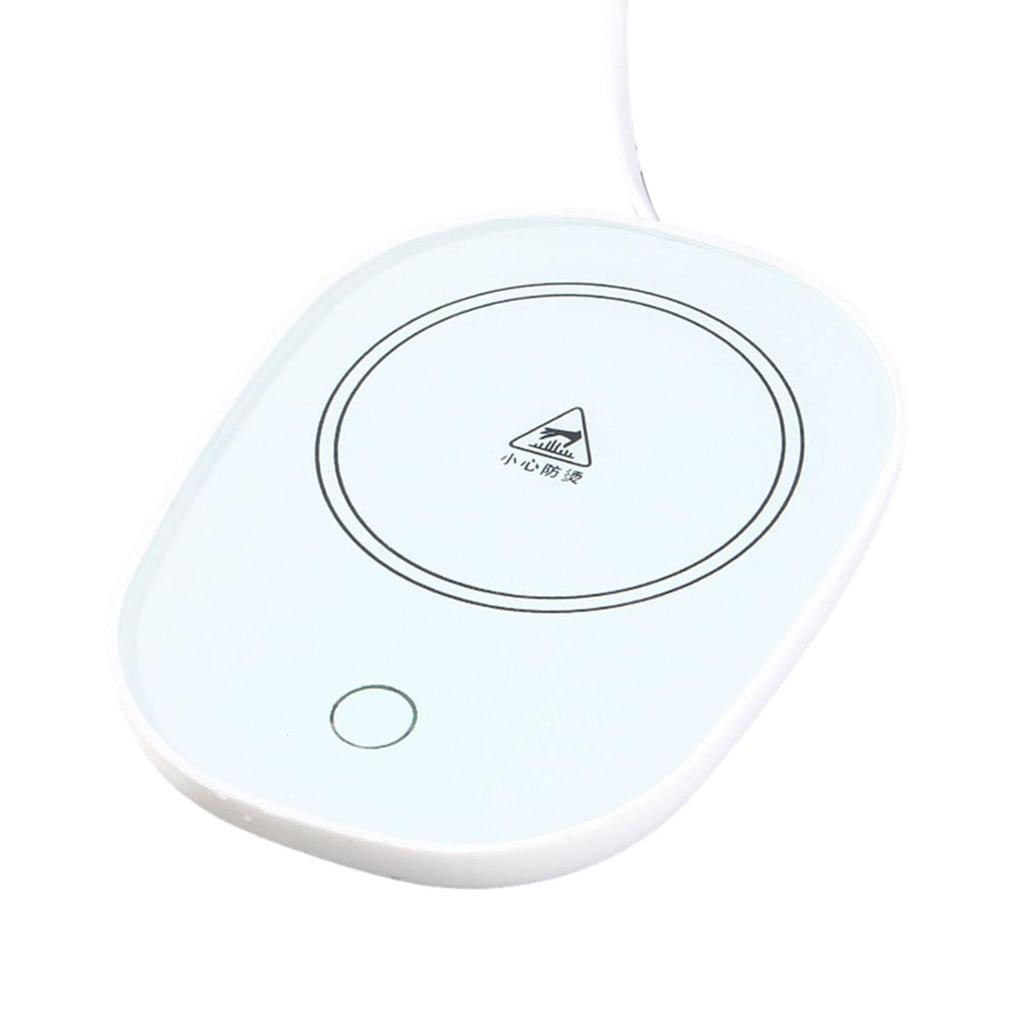 Tempering Glass Heater Cup Warmer Energy Saving Gravity Sensor