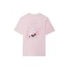 Спортивная модная коллекция Li Ning Футболка унисекс новый светло-розовый AHSS917-2
