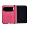 Магнитный складной чехол-книжка из кожи для Huawei Pura X Max - Ударопрочный защитный чехол