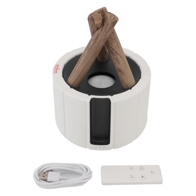 Увлажнитель воздуха Campfire Flame Diffuser 250 мл USB Ароматерапевтический эфирный диффузор с пультом дистанционного управления