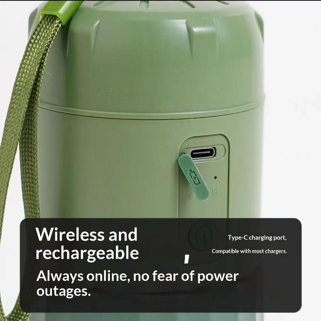 Outdoor Wireless Air Pump Rechargeable Electric Inflator for Camping Tent Mattress Hiking