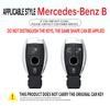 Car Key Case Cover Protector Shell For Mercedes Benz A C E S G Class GLC CLE CLA GLB GLS W177 W205 W213 W222 X167 Accessories JV1