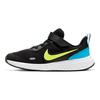 Nike Революция 5 Лимонный яд (PS) Детские кроссовки черные лазерно-синие гипер-малиновые BQ5672-076