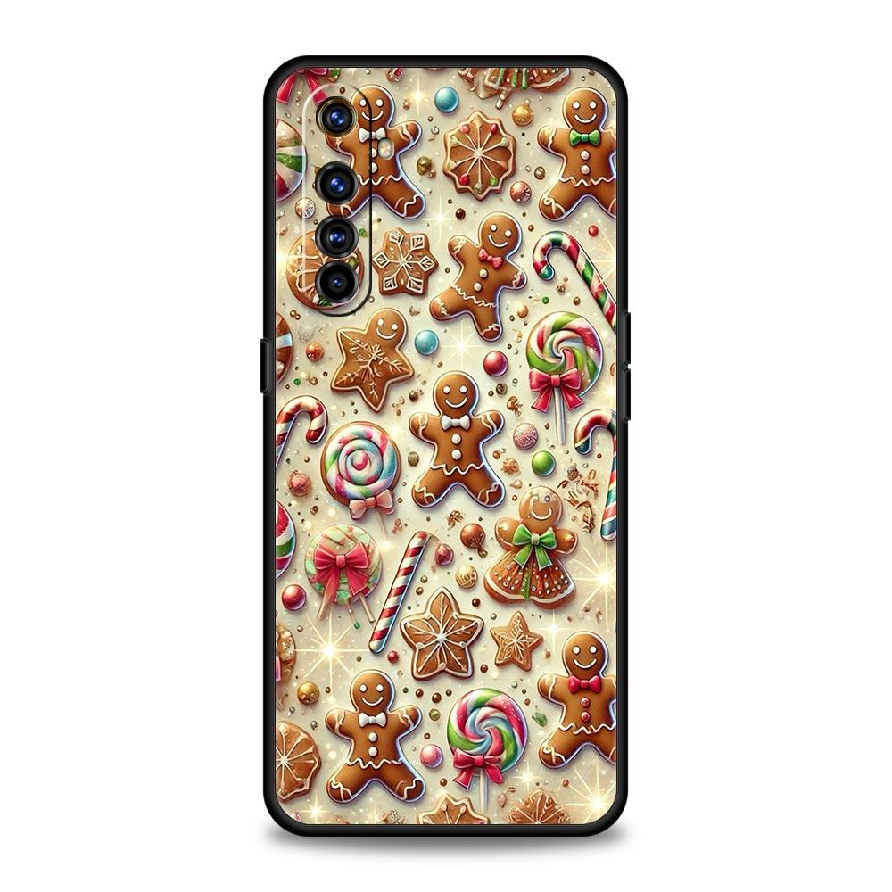 New Year Christmas Soft TPU For Realme 13 12 11 10 9 Pro Plus GT3 GT2 C21 C25 C35 C53 C55 C67 Pro 5G Phone Case Cover Fundas Bag