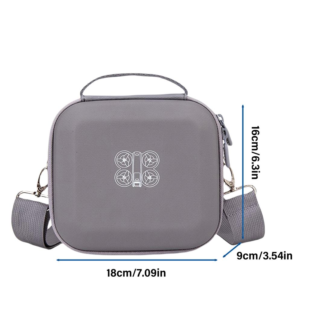 Waterproof Drone Carrying Case For DJI NEO Drones Compact Travel Storage Bag With Accessory Compartments Travel Case