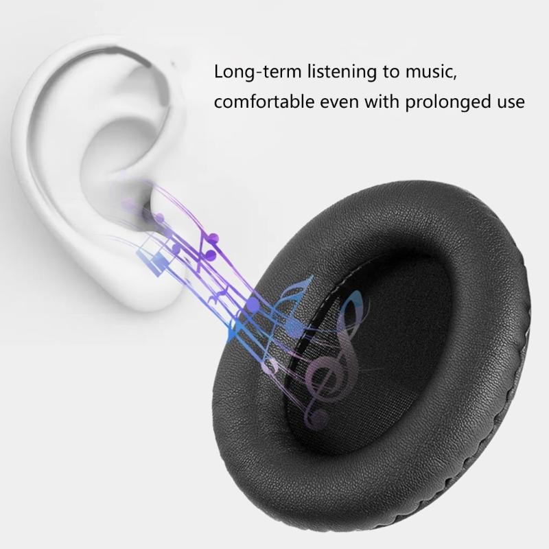 Breathable Headphone Ear Pads Sweat Resistant Design Extended Gaming Time Repair for Cloud 2 Spare Ear Cushions