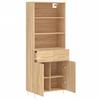 Highboard Sonoma Oak 69.5 x 34 x 180 cm Particleboard