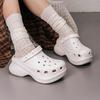 Crocs Bae Сабо Светящийся Маленький Кит Простые Удобные Сабо Женские сабо Мел 207261-0WV