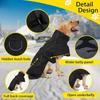 Winter Dog Warm Cotton Coat Outdoor High Neck Cold Resistant Pet Clothes Double-layer Waterproof Thickened Dog Costume Reflective Design Pet Supplies