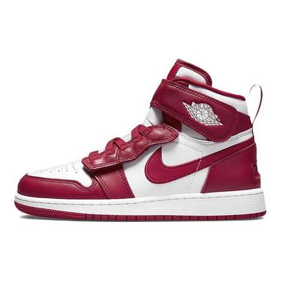 Детские кроссовки Air 1 High FlyEase GS Cardinal Red White DC7986-601