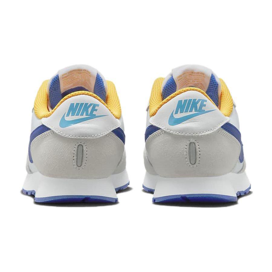 Nike MD Valiant Искусственная замша Дышащие Удобные Прочные Низкие Детские Кроссовки для Бега Детские Кроссовки для Бега Белый Синий CN8558-110