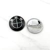 2Pcs 74mm 82mm For BMW Emblem E46 E90 E60 F30 F10 E39 E36 F20 G30 G20 E87 E92 E91 E30 X1Hood Car Front Bonnet Logo Trunk Cover QF1