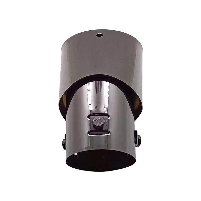 Универсальная титаново-черная нержавеющая сталь насадка на выхлопную трубу для Buick Excelle, Nissan Bluebird и Ford Focus