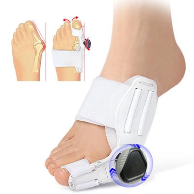 Ортопедическое устройство Hallux Valgus Выступающая косточка большого пальца Перекрывающийся разделитель пальцев 3D регулируемое ортопедическое устройство с поворотной ручкой