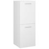 Bathroom Furniture Set White Particleboard