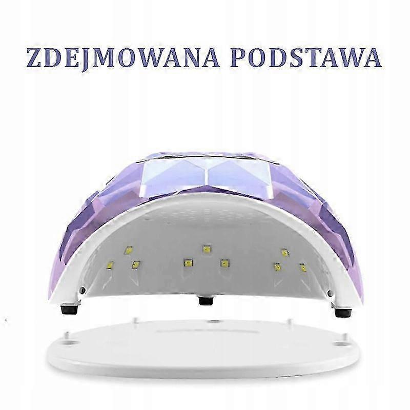 Led+uv Lamp Uv Lamp For Nails 86w White