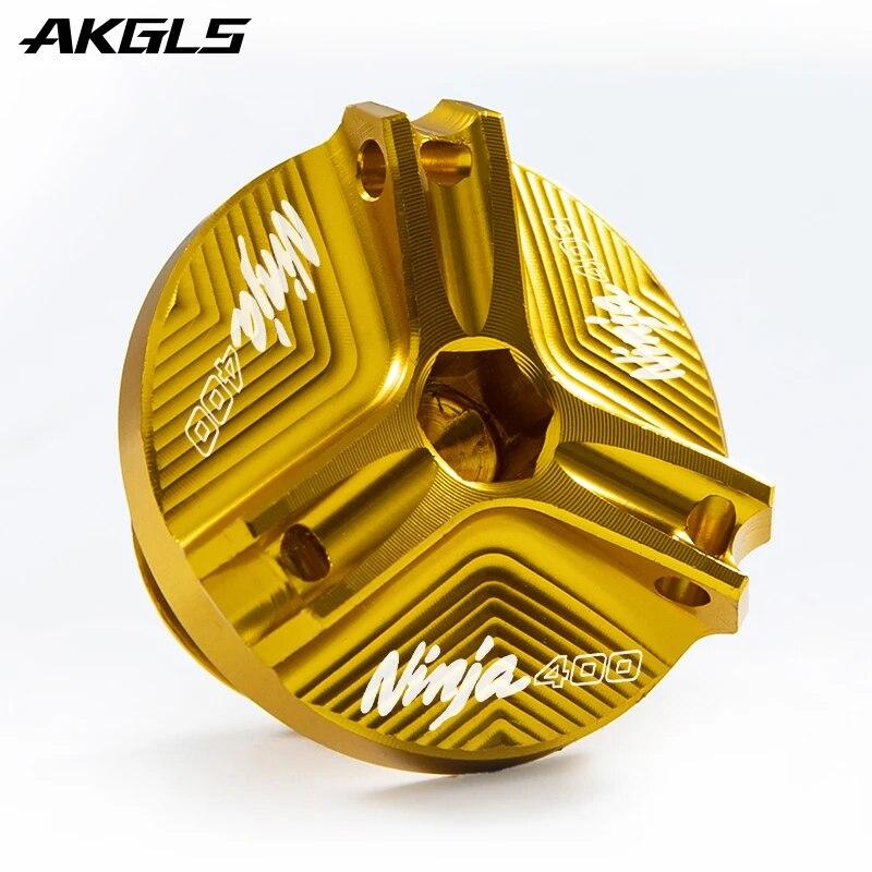 Для Kawasaki Ninja400 ninja 400 2018 мотоциклетная крышка заливной горловины моторного масла, болт топливного бака, защитные аксессуары