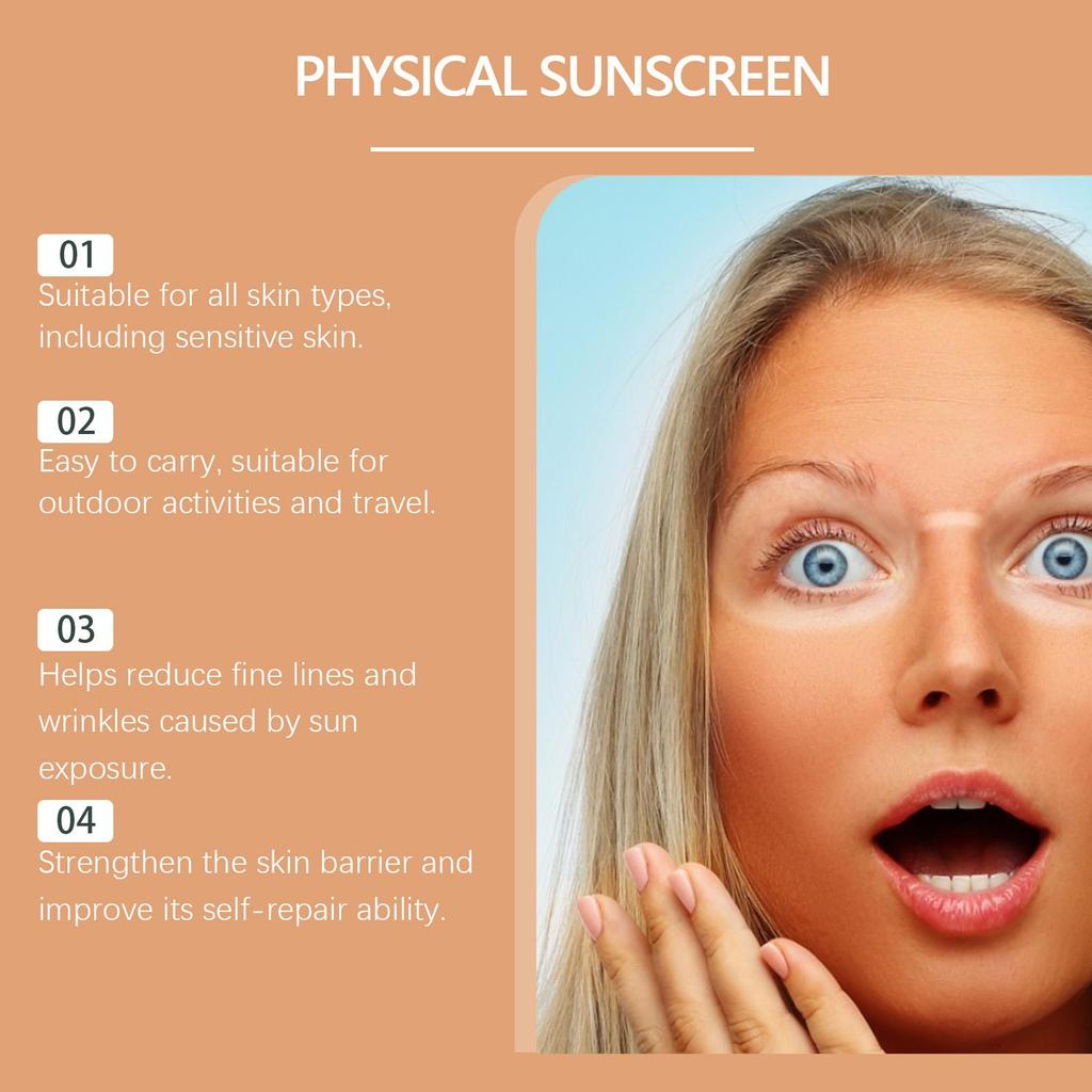 Глубокоувлажняющий солнцезащитный крем SPF 50+ УФ-отбеливающий крем Корейское увлажняющее средство для ухода за кожей для всех типов кожи Косметика 30 г