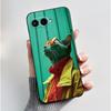 Casing For TCL T-Mobile Revvl 8 / T Phone 3 Case Aesthetic Cute Cat Cartoon Black Soft Silicone Back Cover Shockproof Phone Case