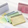 Simple Style Coil Memo Pad Horizontal Line Student Creative Index Card Book Office Notepad School Stationery