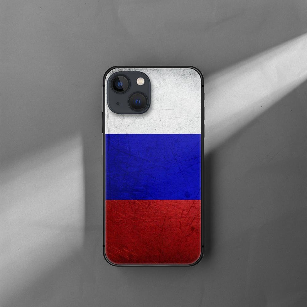 Чехол для телефона с флагом России для iPhone Samsung Galaxy Redmi Xiaomi Oppo OnePlus Note SA 7 8 9 10 11 12 13 14 20 21 22 23 53 54 Pro Max Plus Ultra TPU Soft