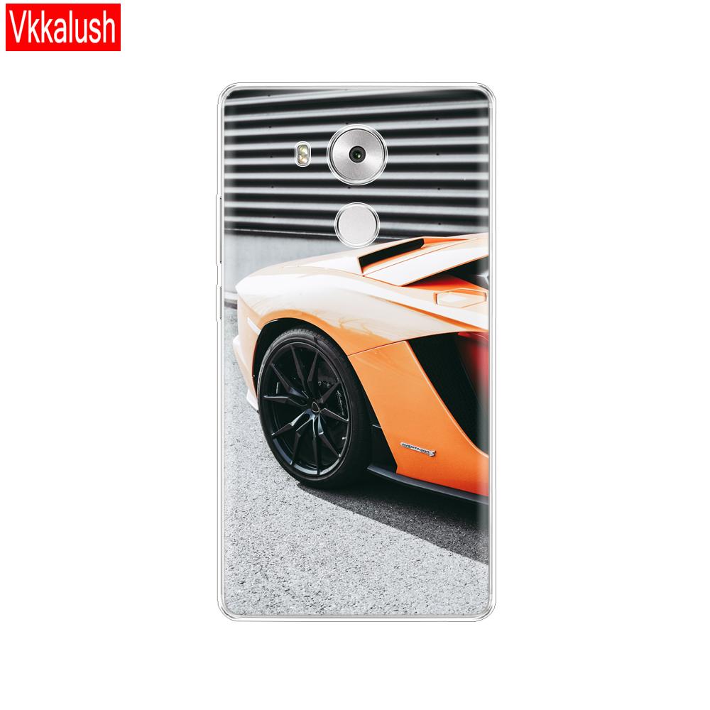 Чехол для Huawei Mate 8 Чехол Huawei Mate8 Чехол Cartoon Soft задняя крышка Mate 8 Coque Funda Skin противоударный чехол
