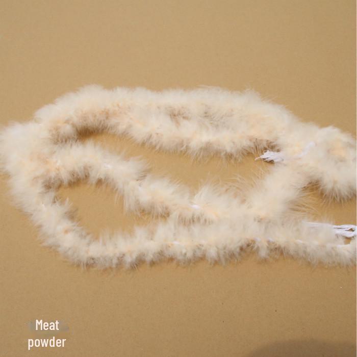 Красочные полоски перьев индейки для поделок и рождественских украшений