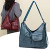 Women's Large Capacity Tote Bag Middle-Aged Mother Bag Shoulder Crossbody Bag Multi Functional Backpack