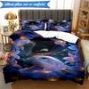 3PCS Train dragon Printed Bedding Set For Bedroom dormitory,  Includes 1 Duvet Cover & 2 Pillowcases for All Seasons Home Decor Fan gifts