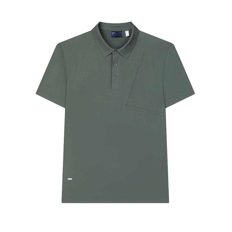 FILA Polo Shirt Men's Green Snake Green F11M422134FDG