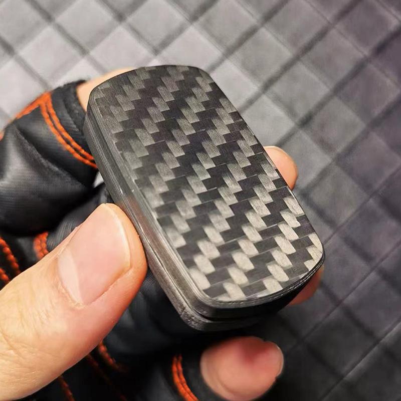 Углеродное волокно EDC Fidget Slider для взрослых, толкающий слайдер, игрушки Fidget, EDC, антистресс, спиннер для снятия стресса, СДВГ, аутизм, сенсорная игрушка