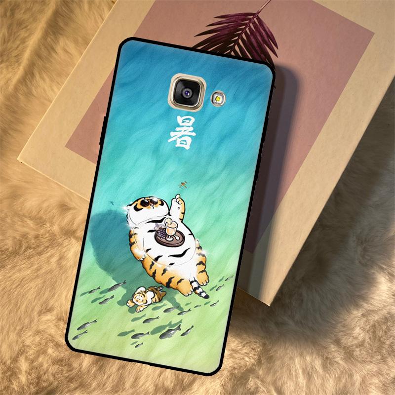 Мультяшный Толстый Тигр Чехол Для Samsung Galaxy M15 M35 M55 M11 M14 M34 M54 M31 M13 M53 M51 M12 M32 M52 M16 M36 M56